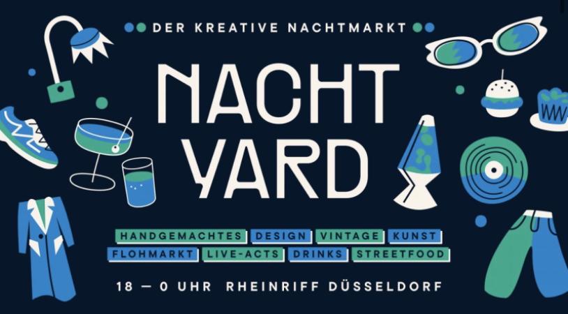 NachtYard – Der kreative Nachtmarkt im RheinRiff Düsseldorf — Bild 1